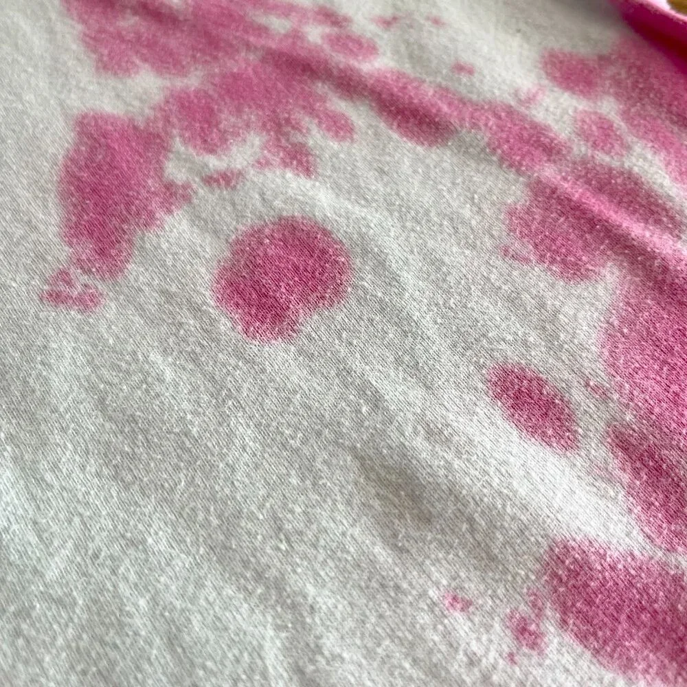 Carter's pink tie-dye and white onesies 18m *Free in bundle*